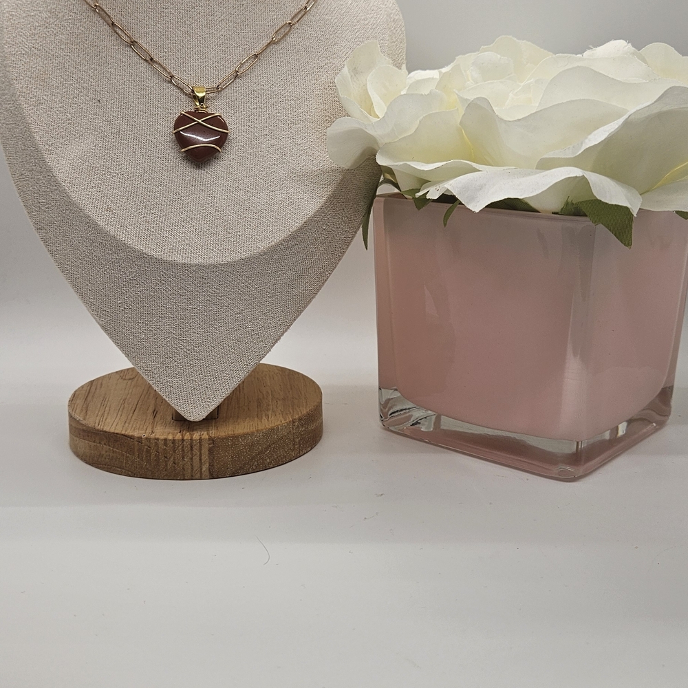 Carnelian Pendant Necklace
